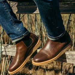 Chippewa Original 1967 Romeo Shoe Men’s 10.5 E Made in USA Brown Leather