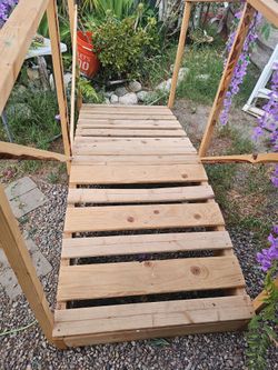 Little bridge for yard/garden