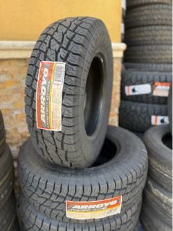 LT245/75/17 ARROYO AT 4 NEW TIRES INSTALLED ✅ INSTALADAS ✅