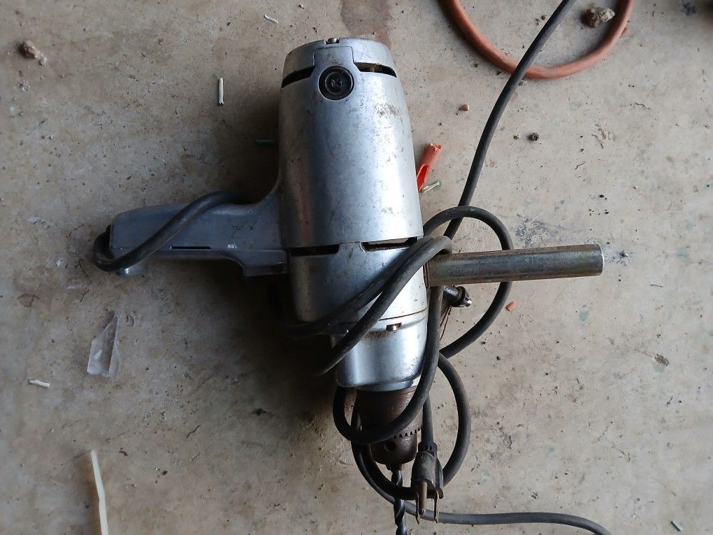 Vintage Metal Frame Drill