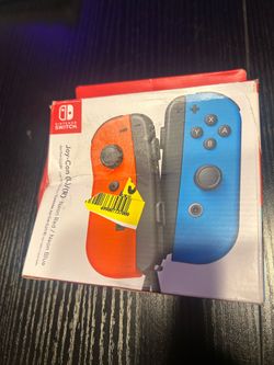 Nintendo Joy-Con (L/R) - Neon Red/Neon Blue NEW IN OPEN BOX
