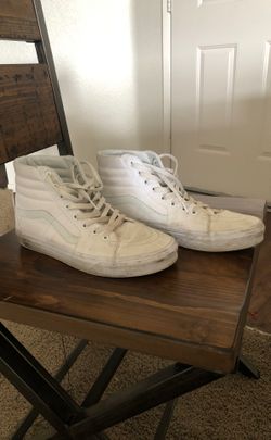 Vans White Hi-Top 30$ OBO