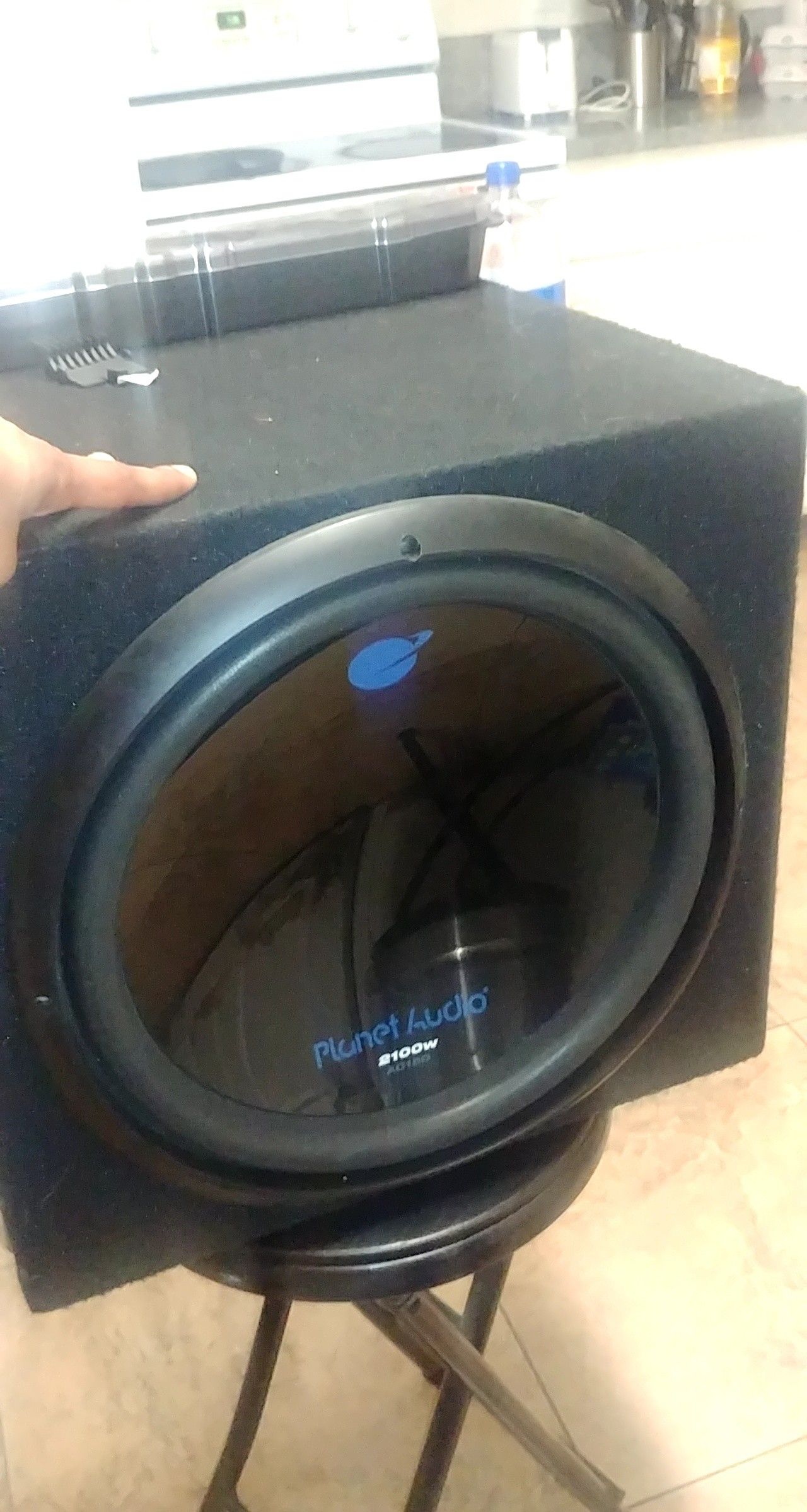 15" Subwoofer bass 2,100W ... PLANET AUDIO