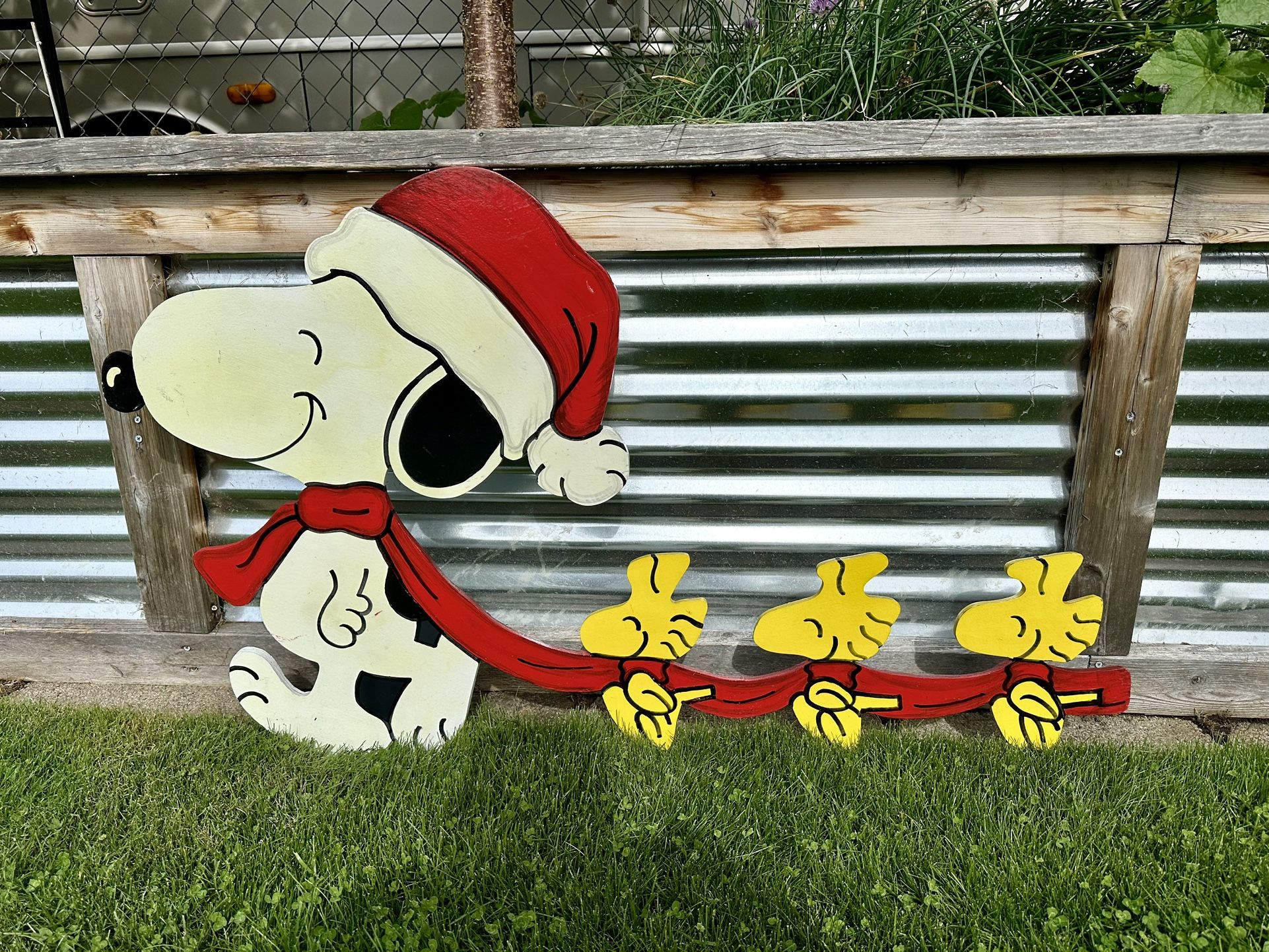 Christmas Wooden Peanuts/ Snoopy & Friends