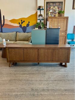 NEW Low Tv Stand /  MCM Style Sideboard / Entertainment Center / Credenza