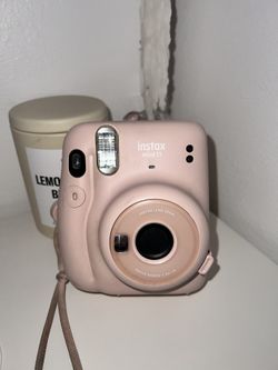 Baby Pink Instax Mini 11 Polaroid Camera