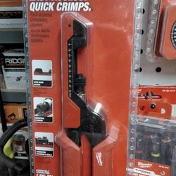 MILWAUKEE EXTENDED REACH COMPRESSION COAX CRIMPER