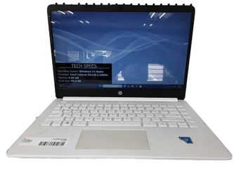 Hp 14-dq0052dx Intel Celeron 4 Gb 64 Gb White Laptop