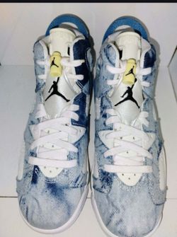 Jordan 6 wash denim