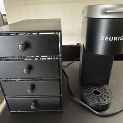 Kurig K-cup Coffee dispenser With Pods Storage 