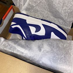 Blue And White Nike Dunk