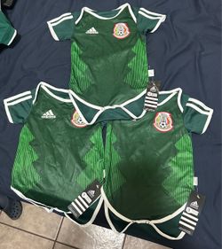 Adidas Mexico National Team Baby Onesie Jersey
