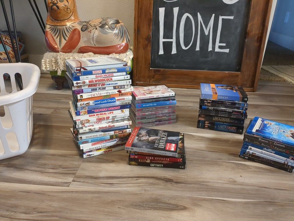 Variety Of Dvds