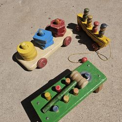 1950s Wood Toys