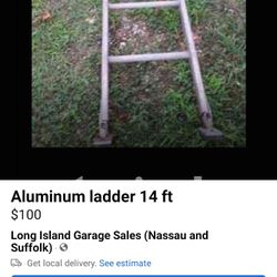 Aluminum Ladder 14 Ft 