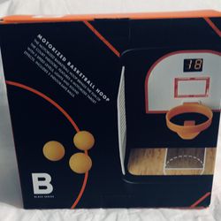 Motorized Basketball Hoop 3 speed levels lights and sound effects digital score