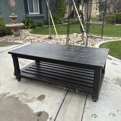 Black Coffee Table 