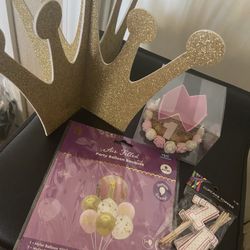 Baby Girls First Birthday Items 