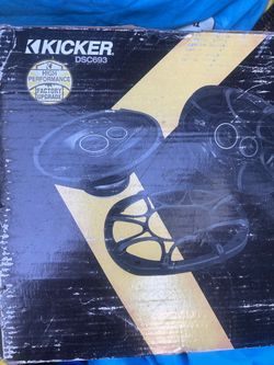 Kicker 6x9 speakers