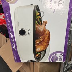 Rival 14 Qt 20 Lbs Roster Oven