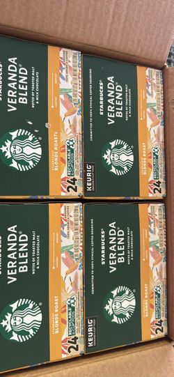 Starbucks Veranda Blend Blonde Roast K-Cup Coffee Pods 96 Count