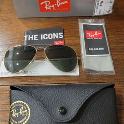 Ray-Ban Aviator Large Arista - Brand New