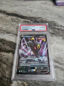 2021 POKEMON SWORD & SHIELD EVOLVING SKIES #094 UMBREON V PSA 10