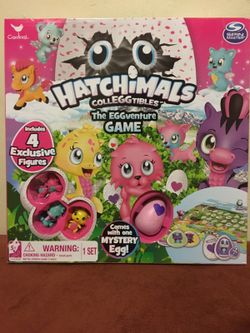 Hatchimals Board Game Recent release with Exclusive figures