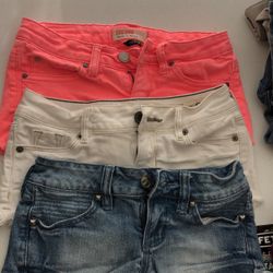 Girls Shorts Size 00 $3.00 For 3