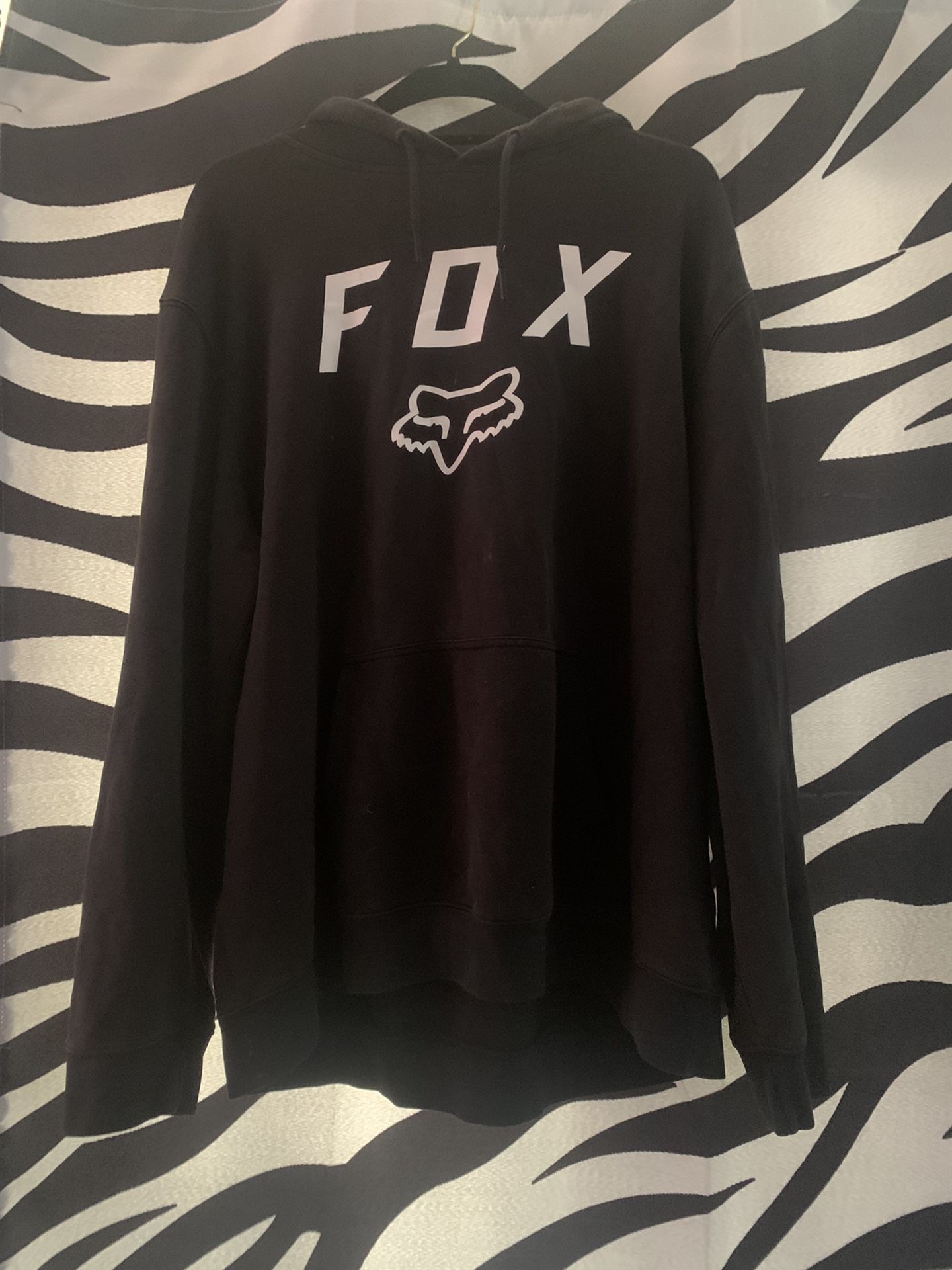 Black Fox Hoodie 2XL