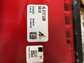 Mercedes CLA250 Tail Light Assembly