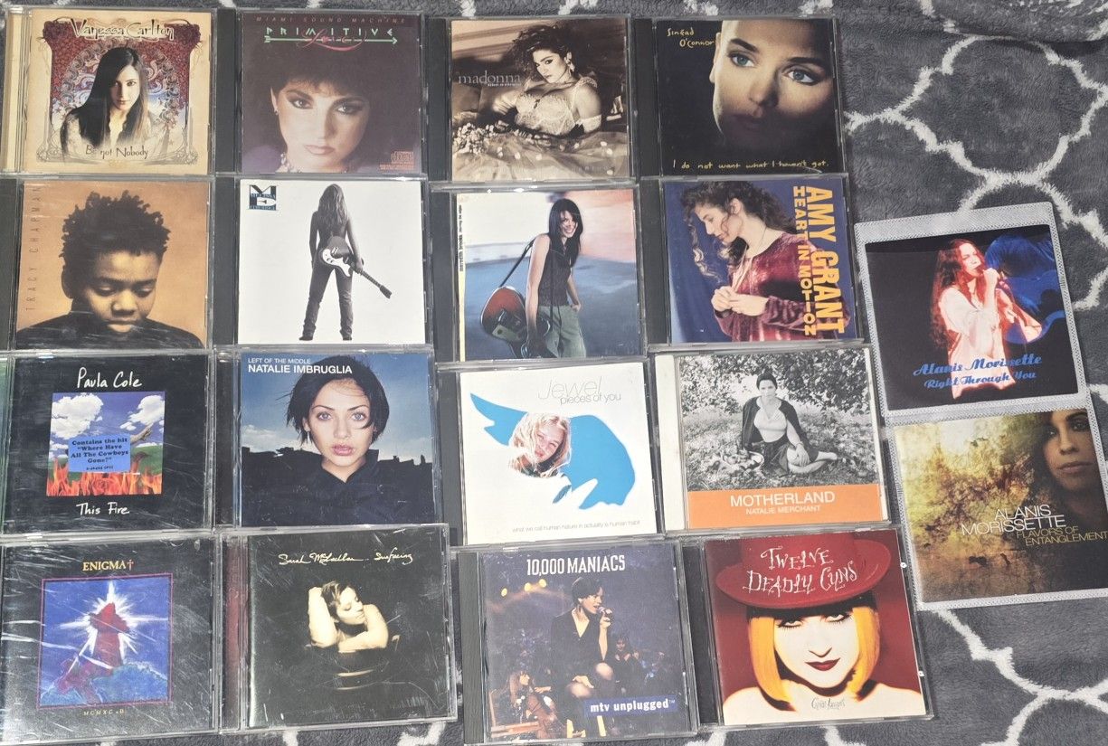 Female Rock Pop Cd Bundle 