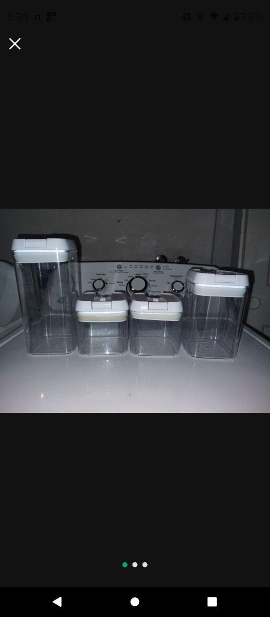Air Tight Plastic Food Containers $8 For All
