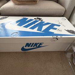 Custom Nike Shoebox Coffee table storage unit
