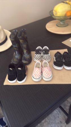 Kids Vans nd kids Rain boots