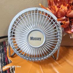 $20  MASSEY SOLID STEEL PORTABLE FAN