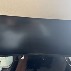 MSI Curved Computer Screen. 