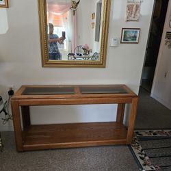 Glass Console Table 