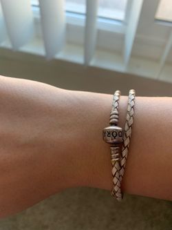 Pandora leather bracelet