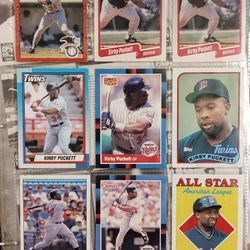 1(contact info removed) Kirby Puckett Error Cards