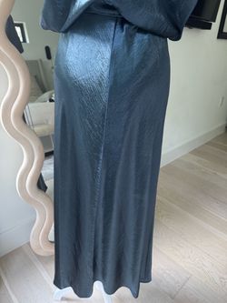 NWT VINCE Satin Midi Dress
