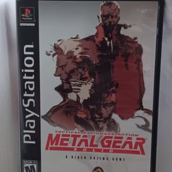 Metal Gear Solid (Sony PlayStation 1, 1998) PS1 CIB Complete Excellent Condition