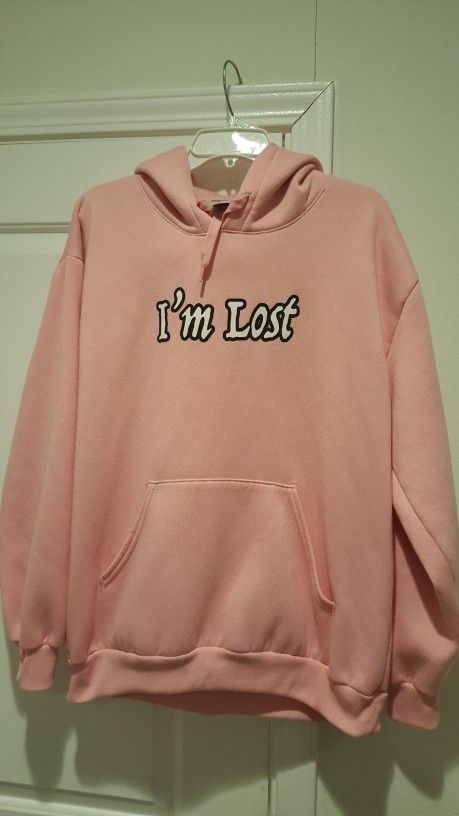 I'm Lost Pink Hoodie