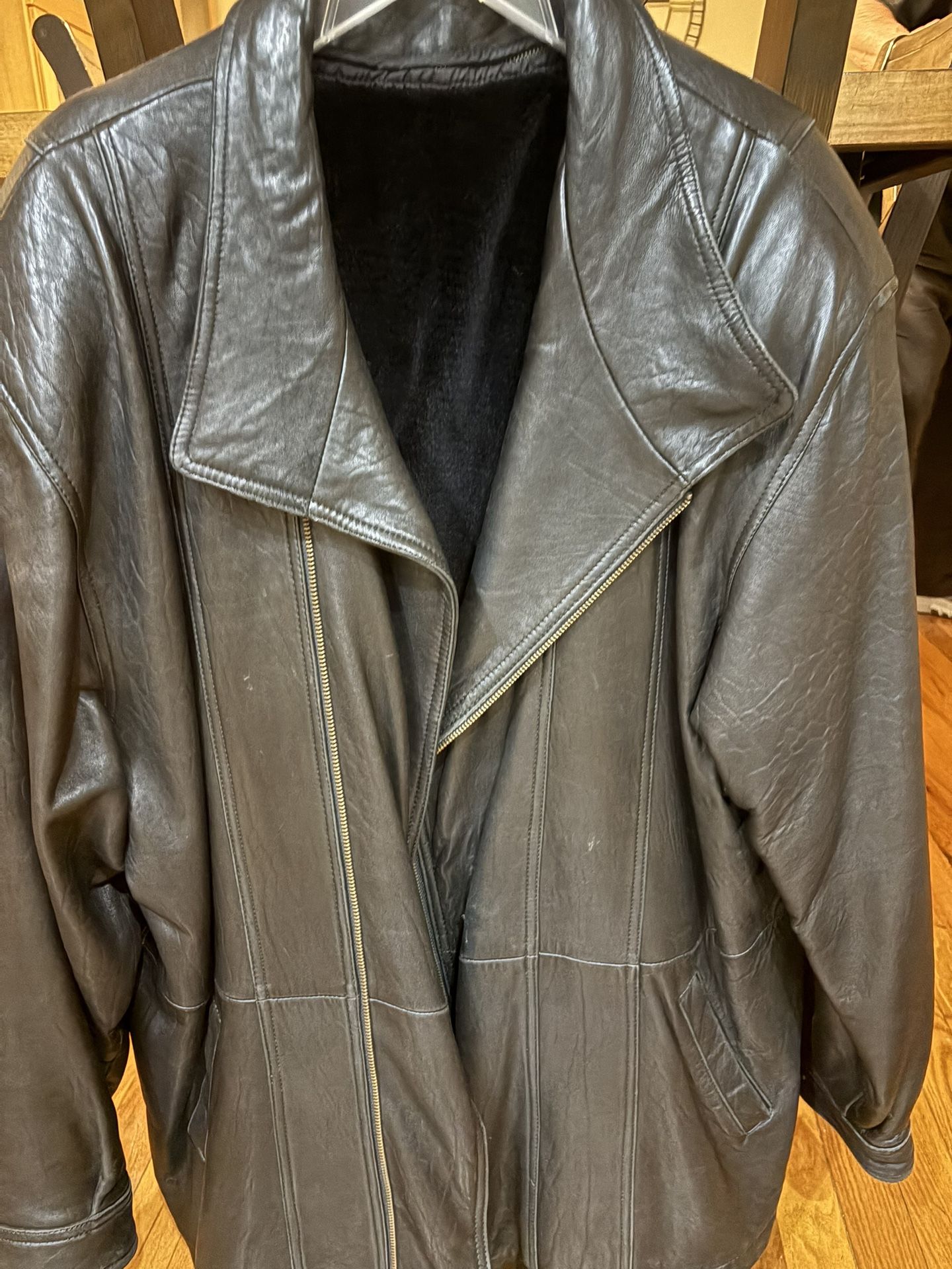 Leather Coat