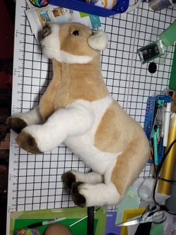 Rare vintage avanti small calf plush