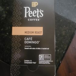 Petes Medium Roast Coffee Pods