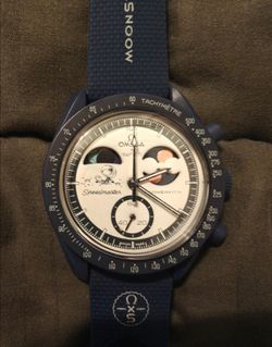 SWATCH X OMEGA Moonswatch Mission To Earthphase Moonshine Gold