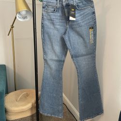 Lee brand light blue flare jeans