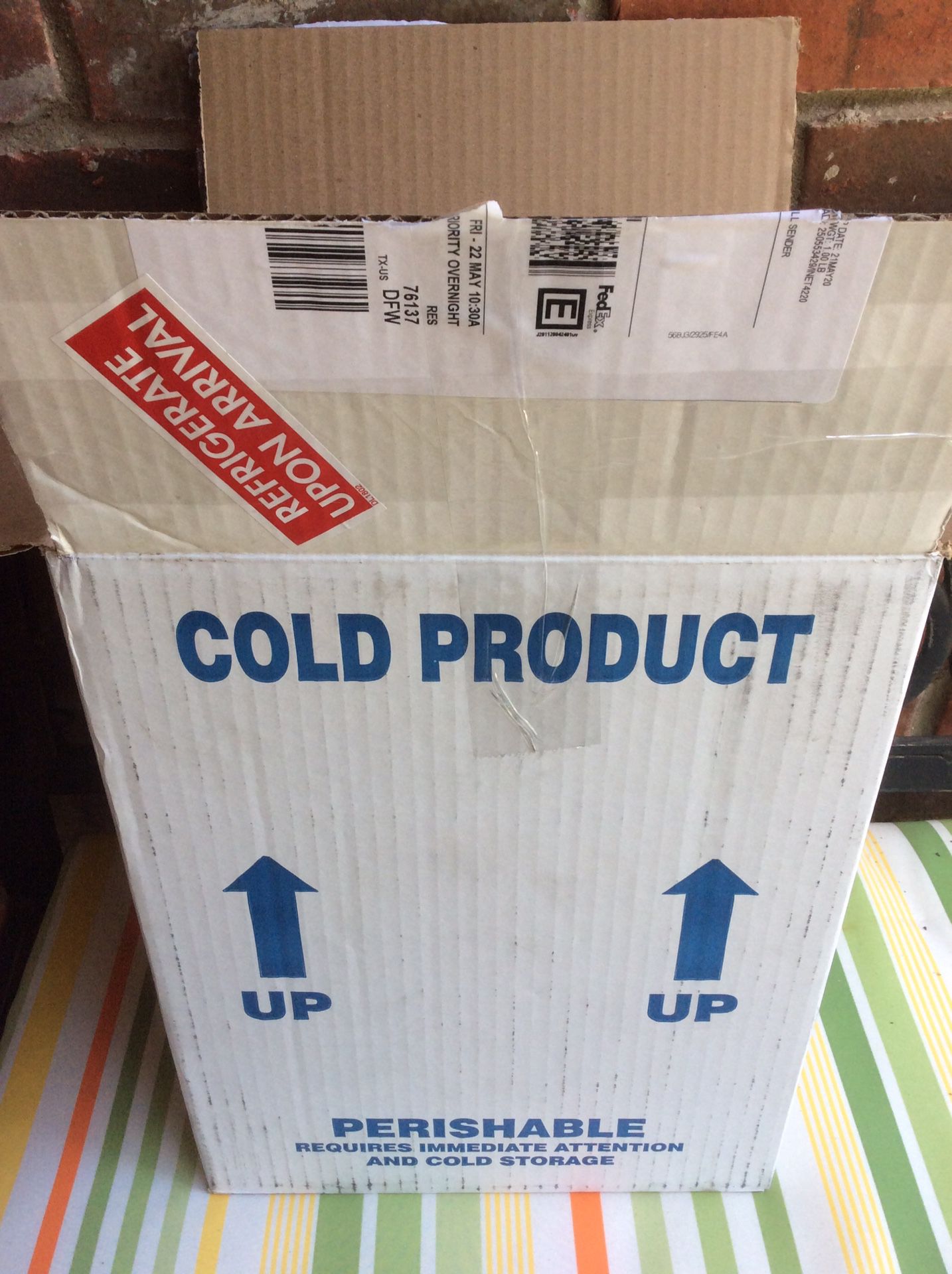 Shipping cooler