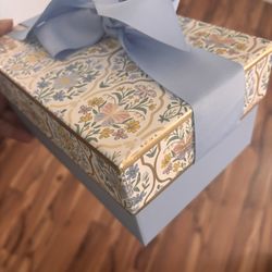 Baby Shower Gift Box In Light Blue Color